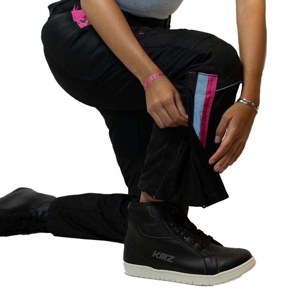 Pantalon Moto Calle Core Nomad Negro Kmz