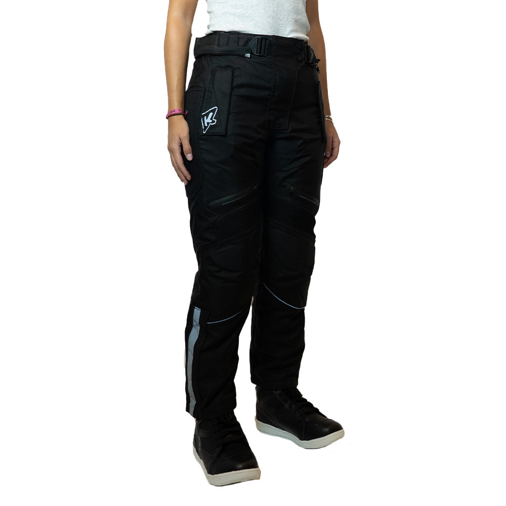 Pantalon Moto Calle Core Nomad Negro Kmz