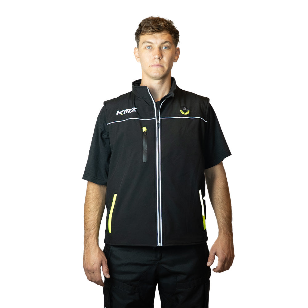 Chaqueta Moto Calle Warm Apex Negro Kmz