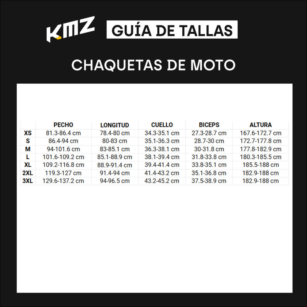 Chaqueta Moto Calle Warm Apex Negro Kmz