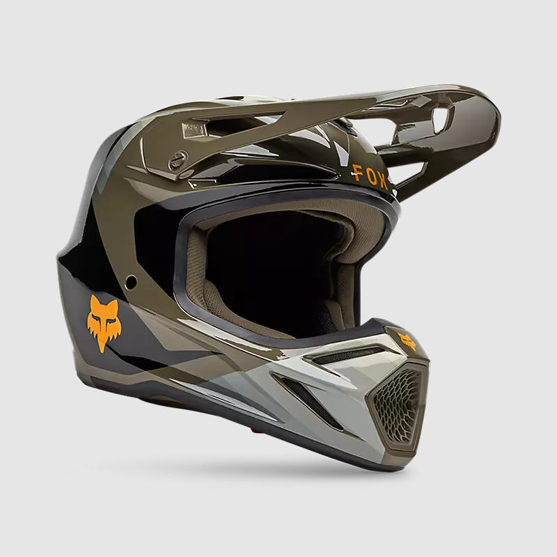 Casco Moto V3 Fade Cafe Fox