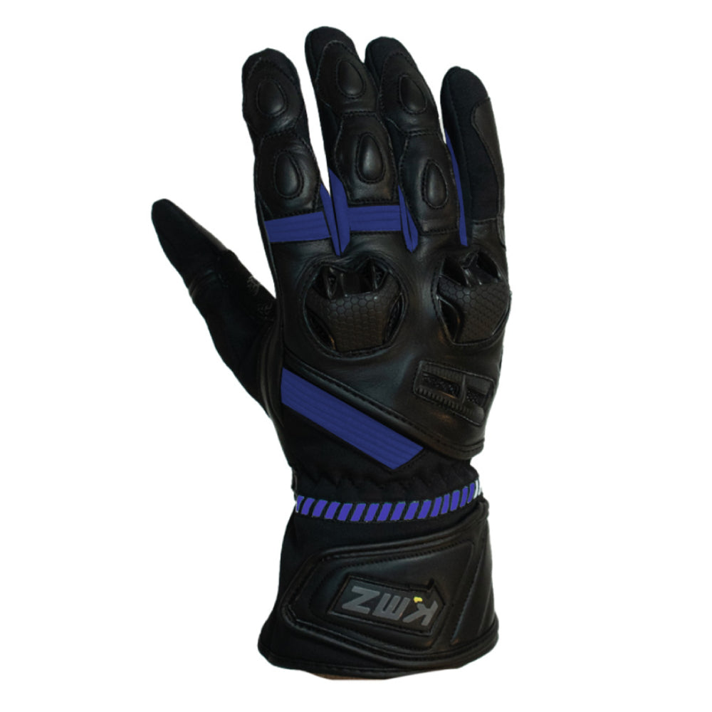 Guantes Moto Calle Signature Nomad Azul Kmz