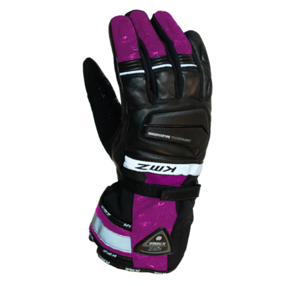 Guantes Moto Calle Rogue Nomad Rosado Kmz
