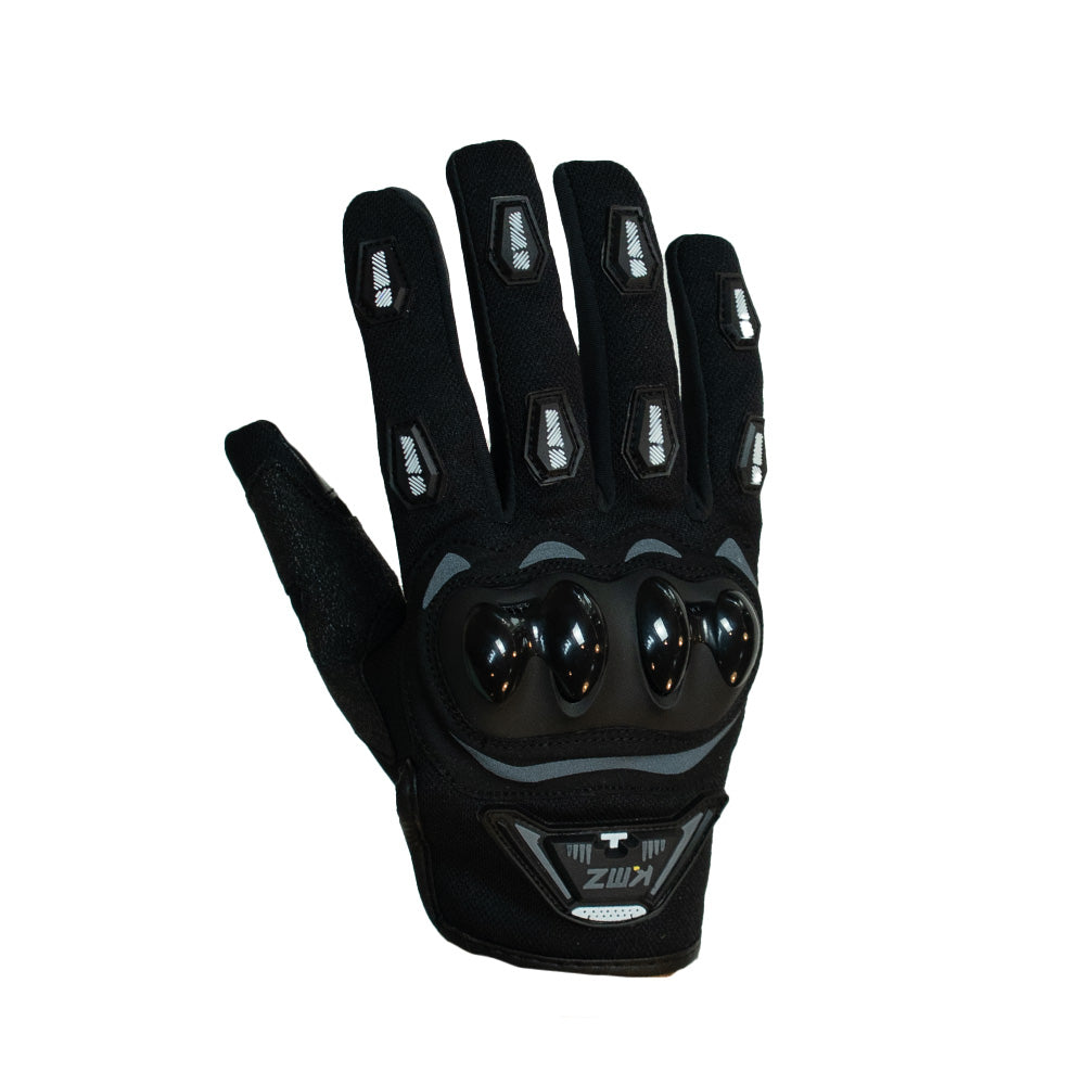 Guantes Moto Calle Driftline Apex Negro Kmz
