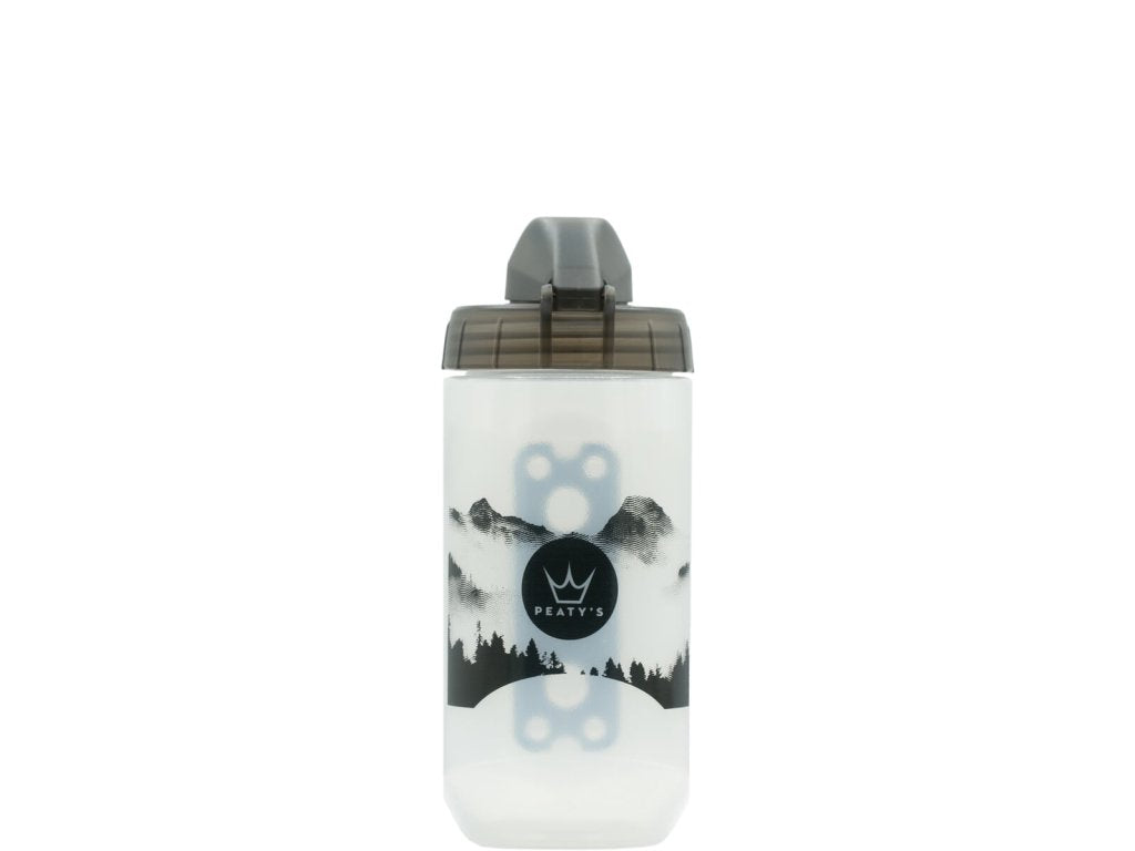 Botella Fidlock Lockin Mountains 600 ml Bicicleta Transparente Peatys