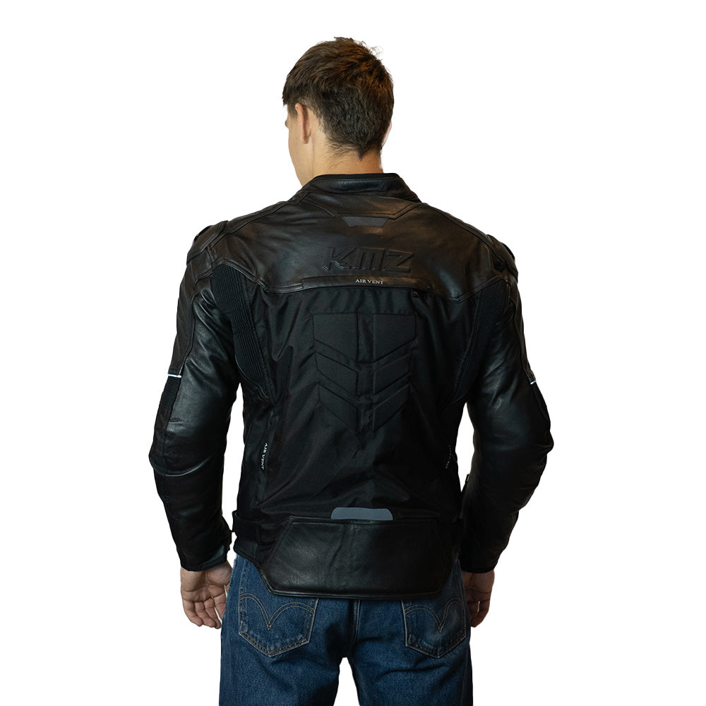 Chaqueta Moto Calle Velocity Horizon Negro Kmz