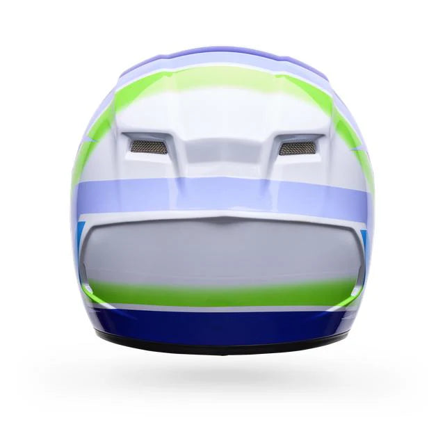 Casco Moto Qualifier Vibe Azul/Blanco