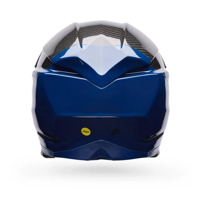 Casco Moto Bell Spherical Moto-10 Azul/Negro