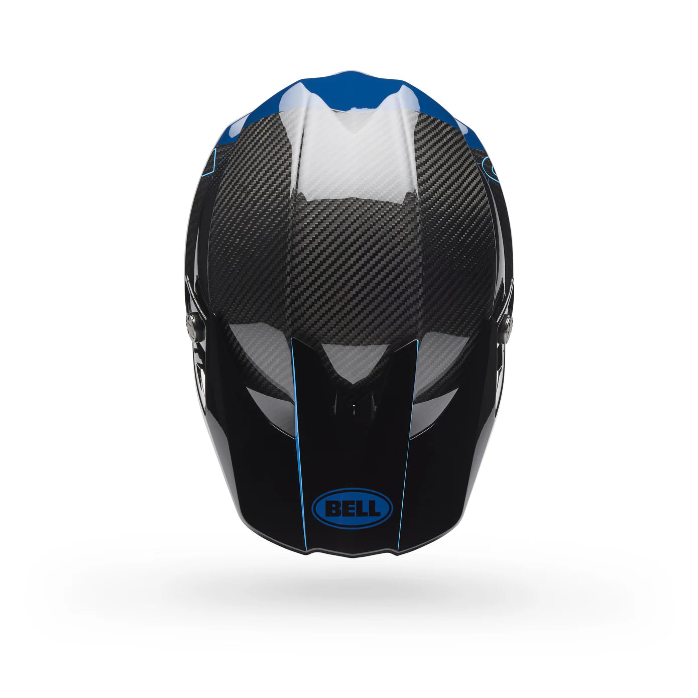 Casco Moto Bell Spherical Moto-10 Azul/Negro