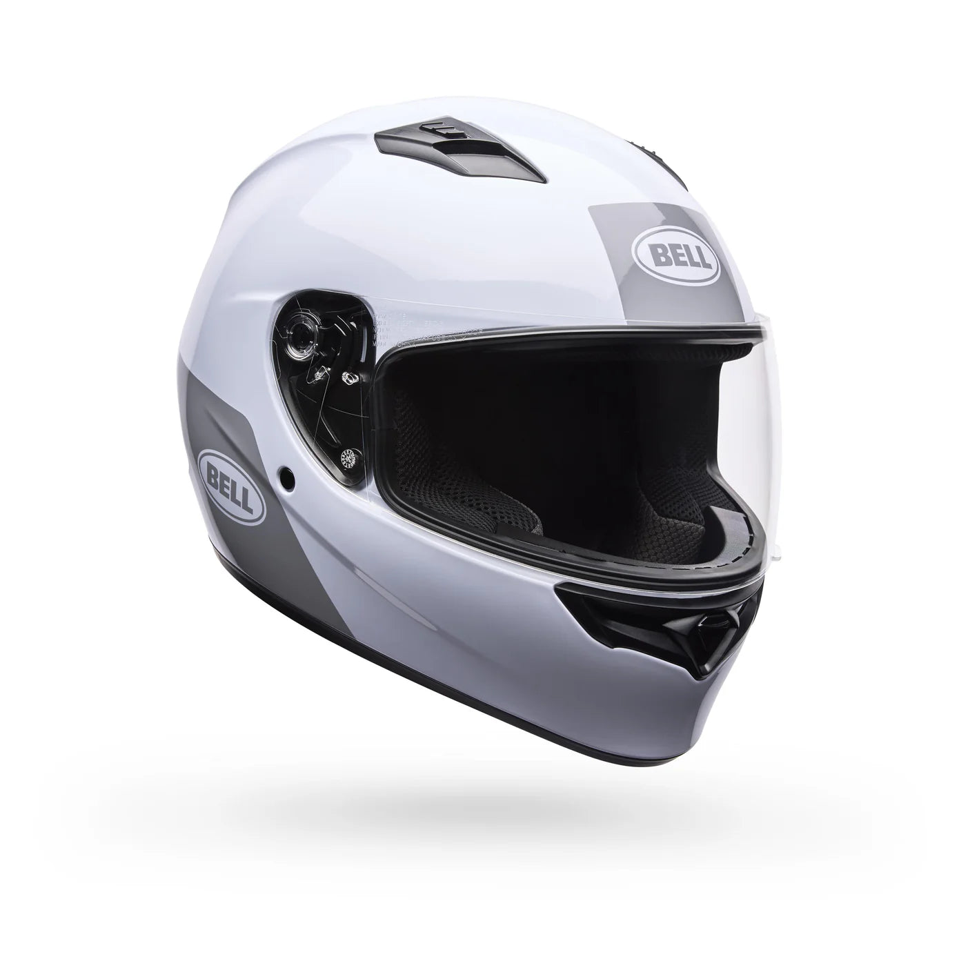 Casco Moto Bell Qualifier Clip Blanco
