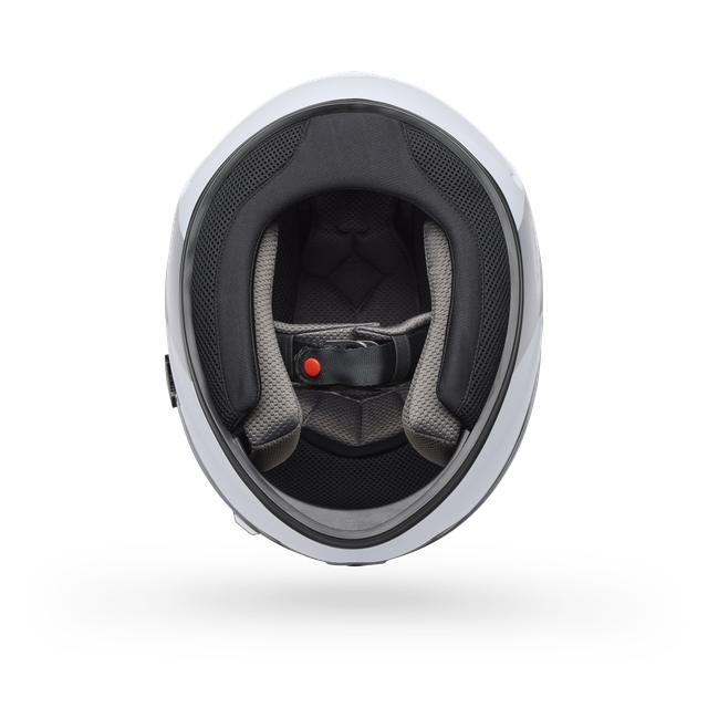 Casco Moto Bell Qualifier Clip Blanco