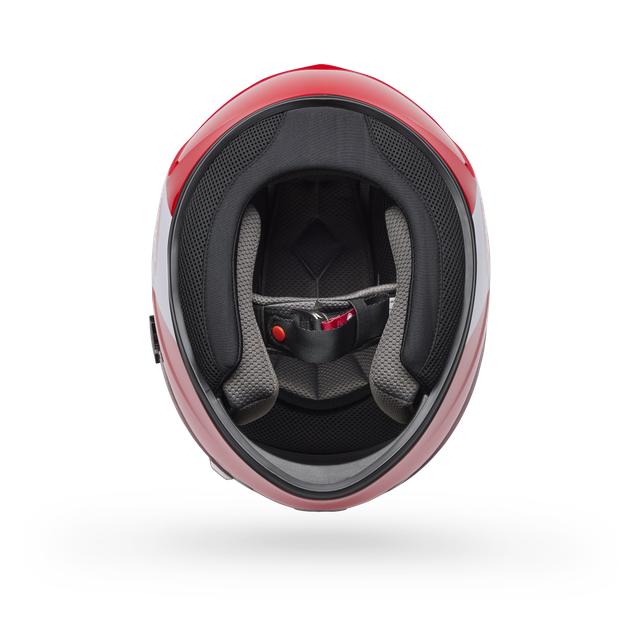 Casco Moto Bell Qualifier Clip Rojo