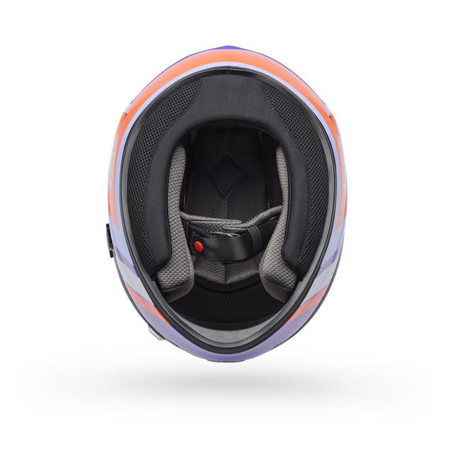 Casco Moto Bell Qualifier Chasm Morado