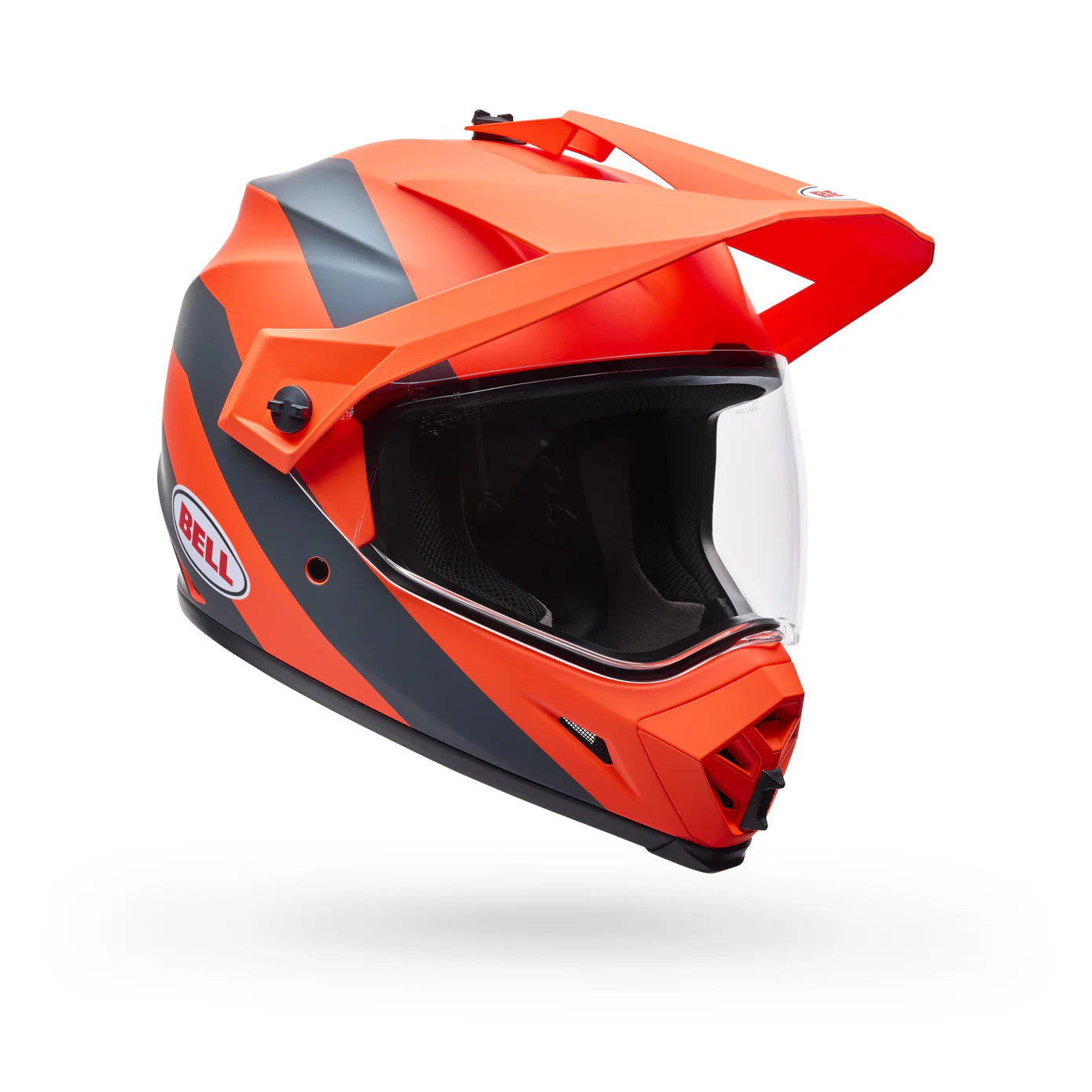 Casco Moto Bell MX-9 ADV Naranjo