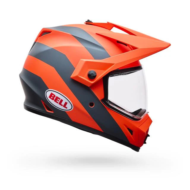 Casco Moto Bell MX-9 ADV Naranjo