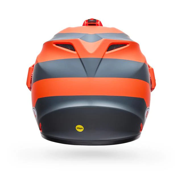 Casco Moto Bell MX-9 ADV Naranjo