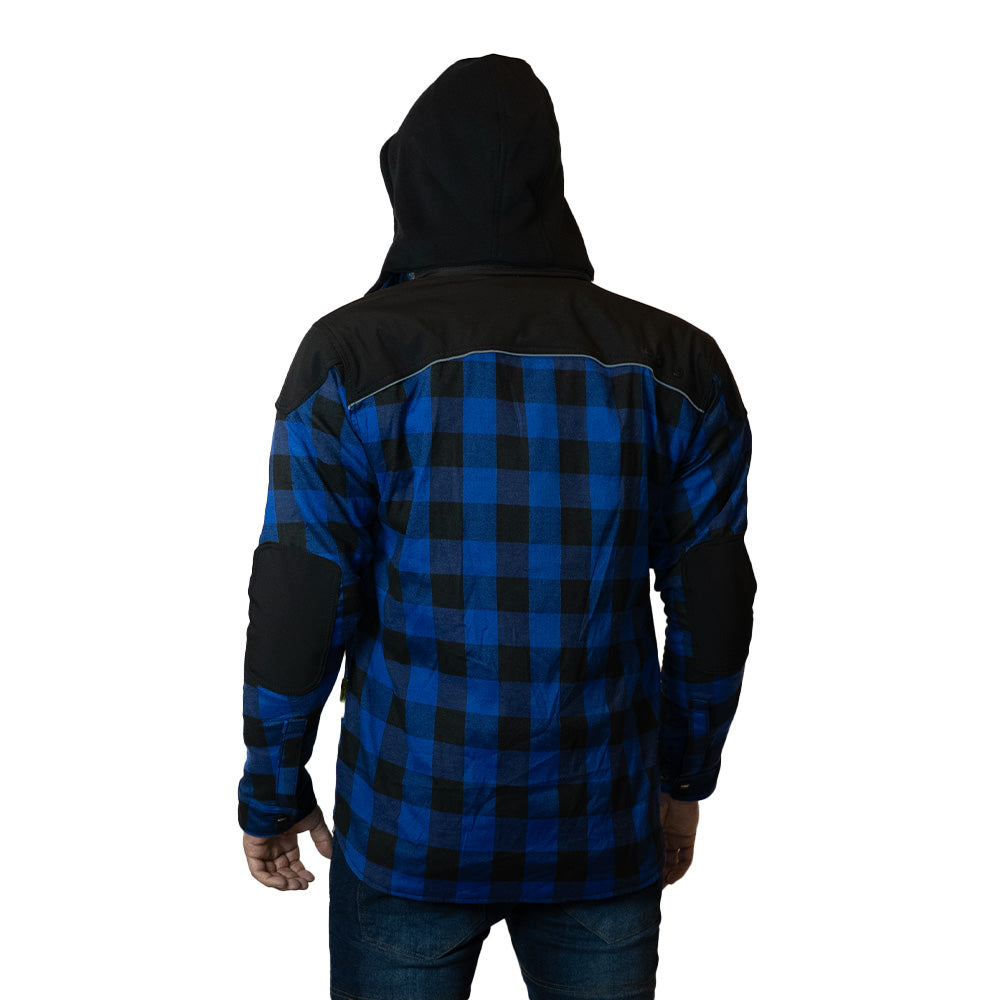 Chaqueta Moto Calle Outrider Horizon Azul Kmz