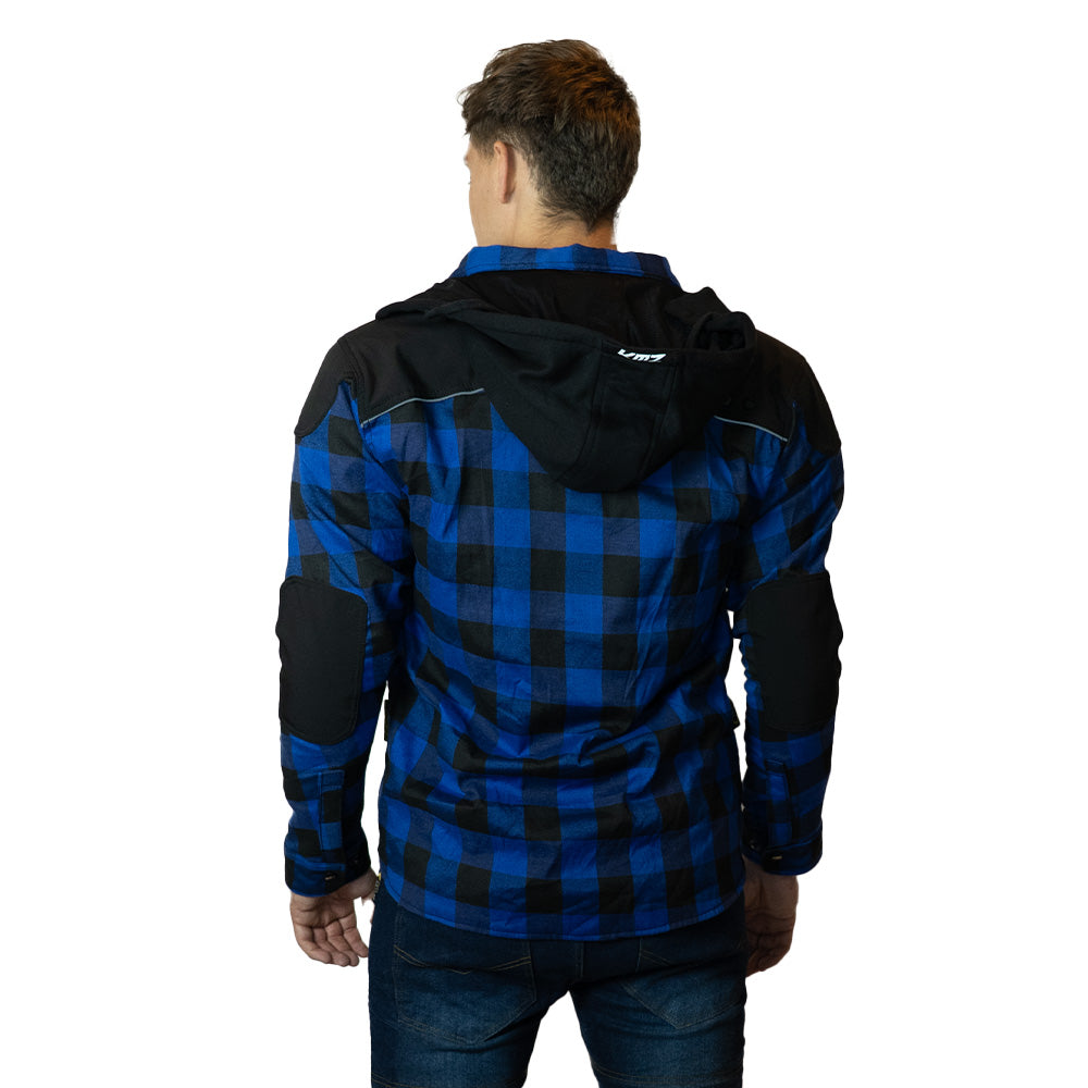 Chaqueta Moto Calle Outrider Horizon Azul Kmz