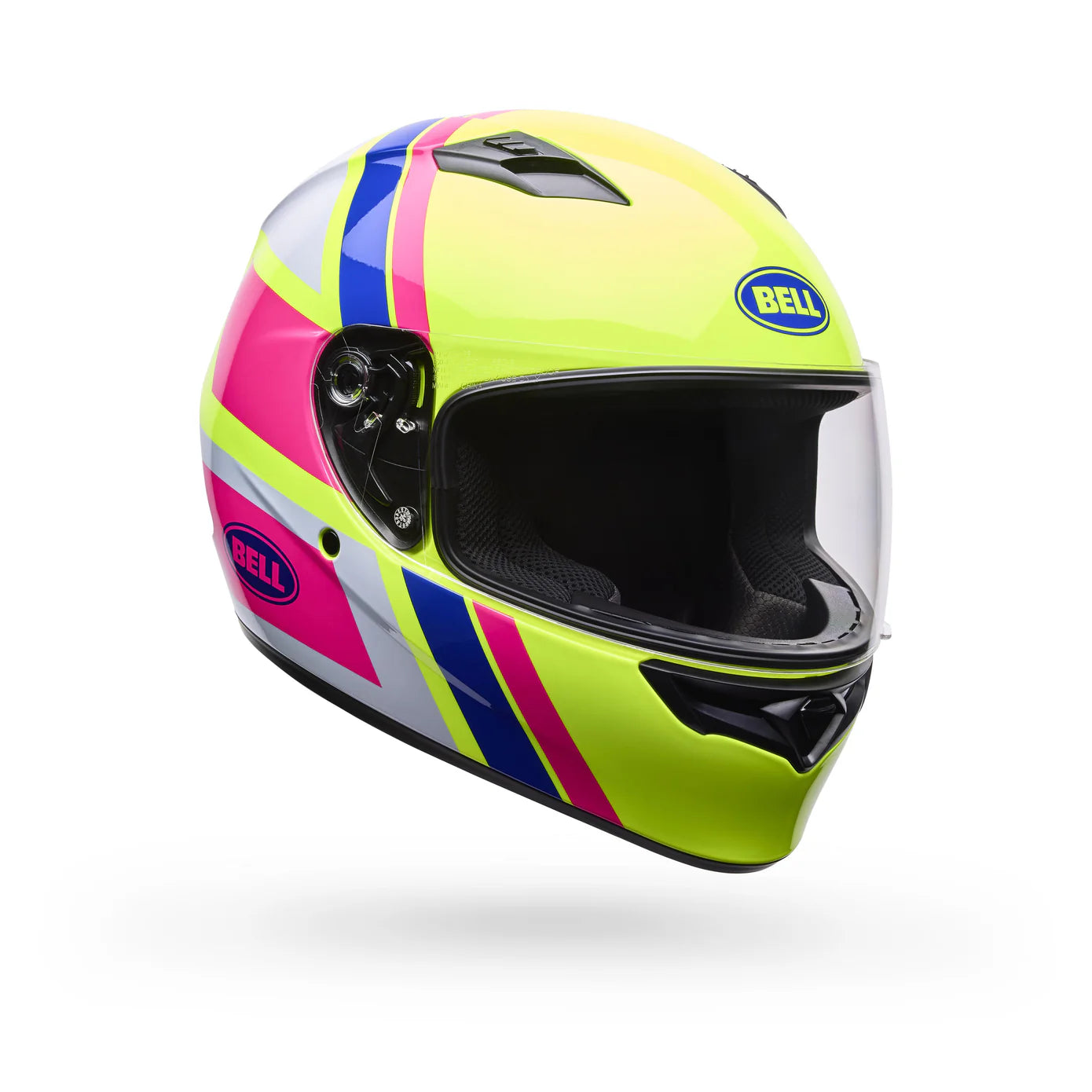 Casco Moto Bell Qualifier Chasm Amarillo/Rosado