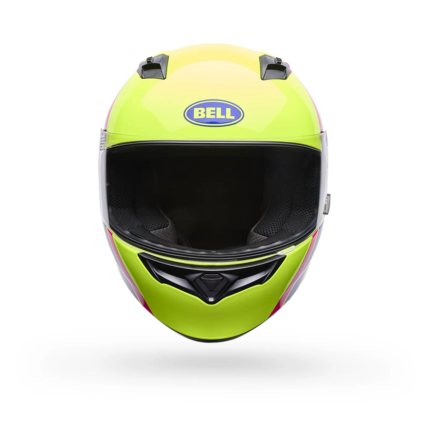 Casco Moto Bell Qualifier Chasm Amarillo/Rosado
