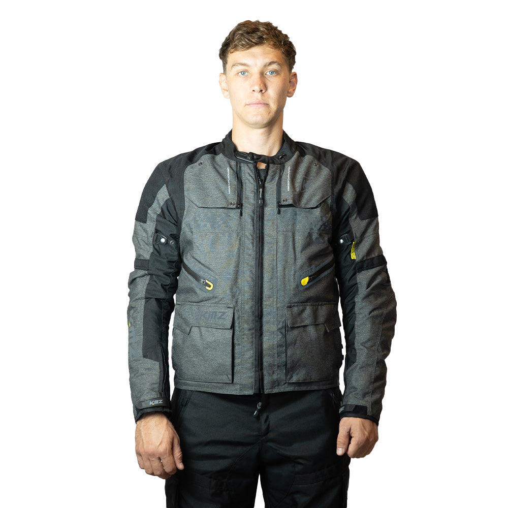 Chaqueta Moto Calle Driftline Apex Gris Kmz