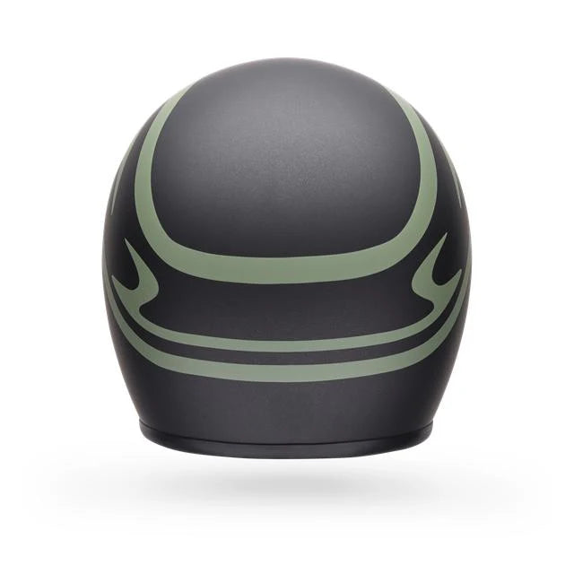 Casco Moto Bell Custom 500 Slap Negro/Verde