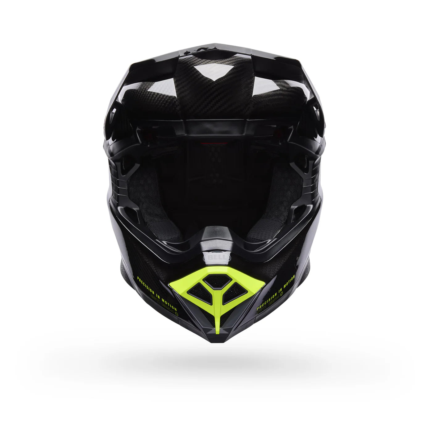 Casco Moto Bell Spherical Moto-10 Gris/Amarillo