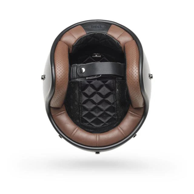 Casco Moto Bell Custom 500 Flake Café