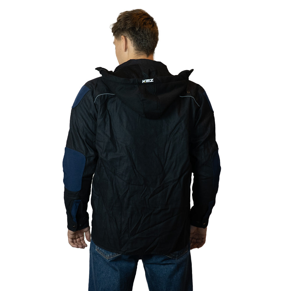 Chaqueta Moto Calle Streetflow Horizon Negro Kmz