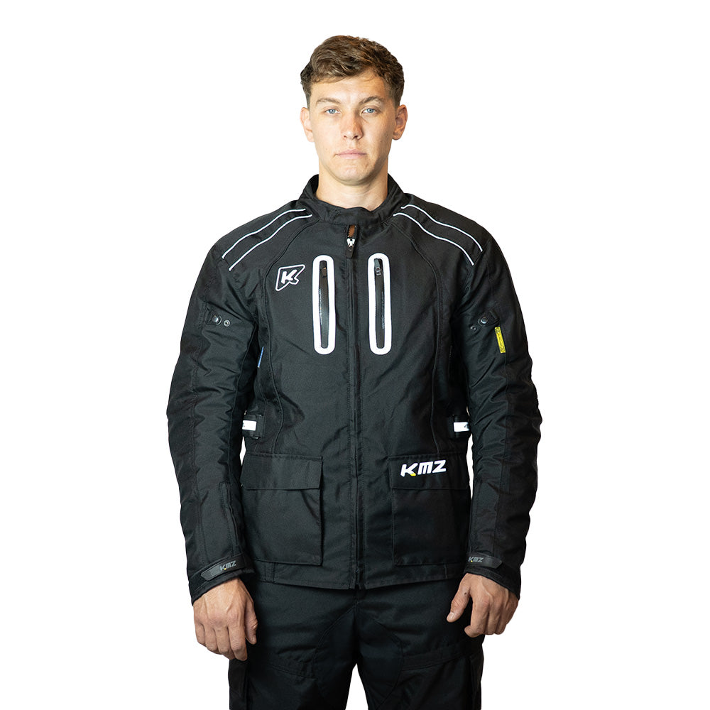 Chaqueta Moto Calle Rogue Nomad Negro Kmz