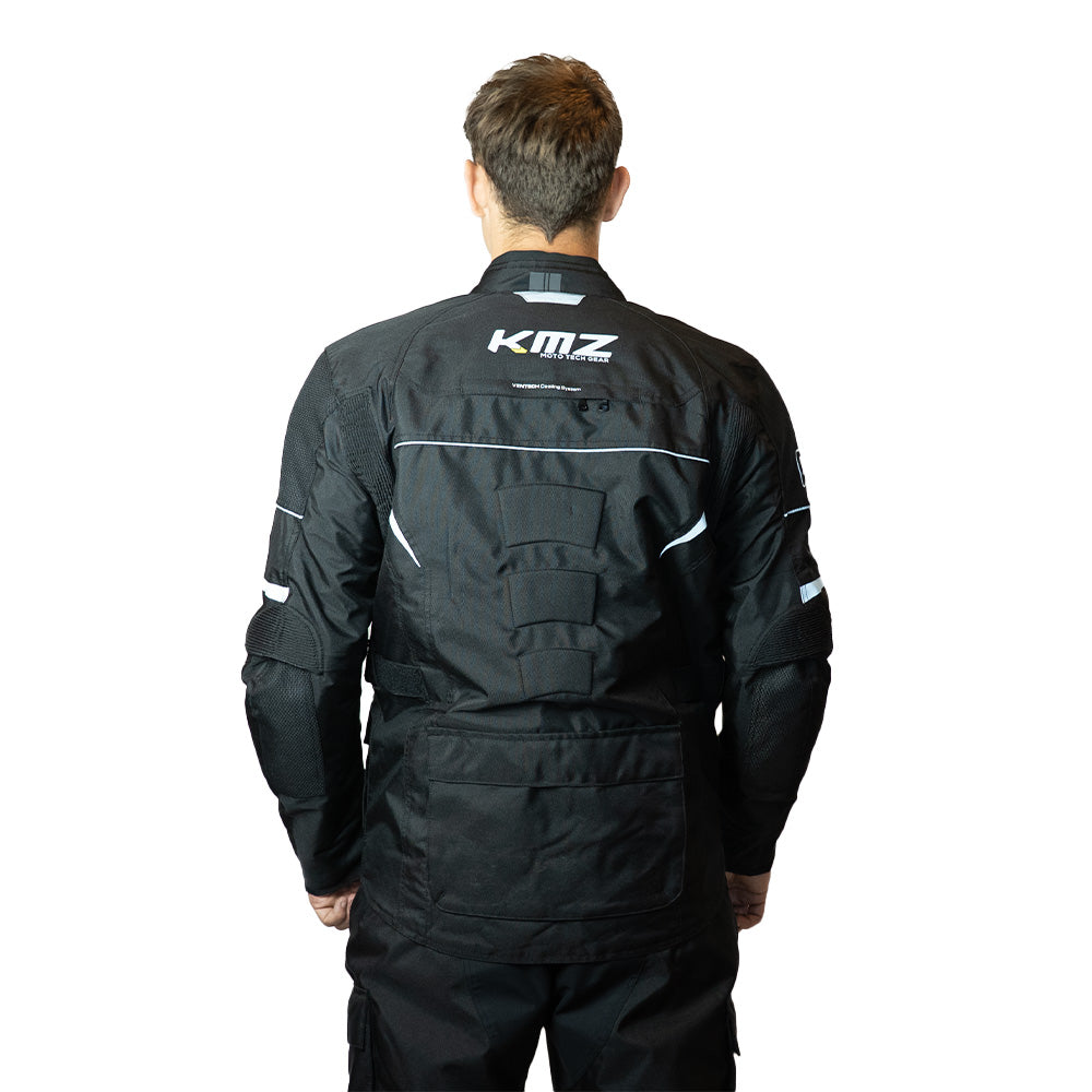Chaqueta Moto Calle Core Nomad Negro Kmz