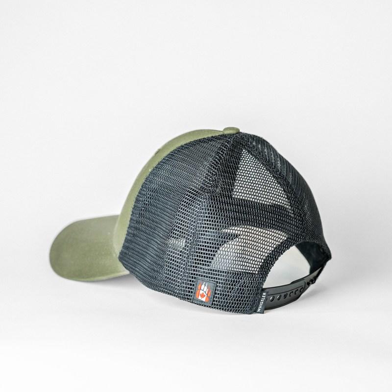 Gorro Jockey Lifestyle Trucker Peak 2 Peak Verde Whistler