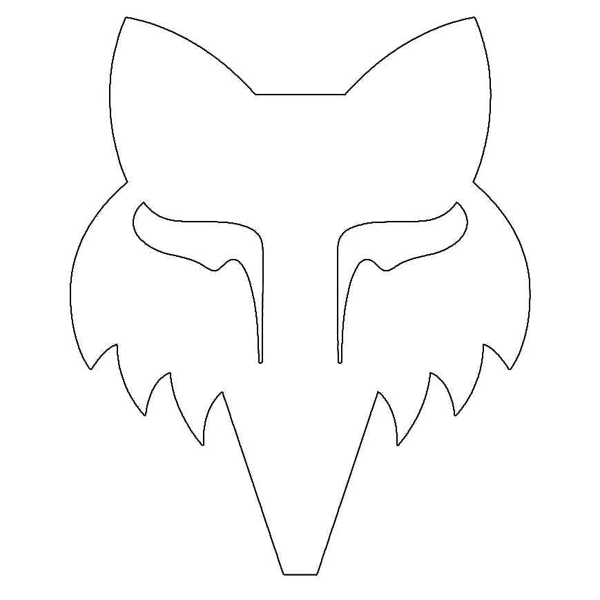 Sticker Blanco New Fox