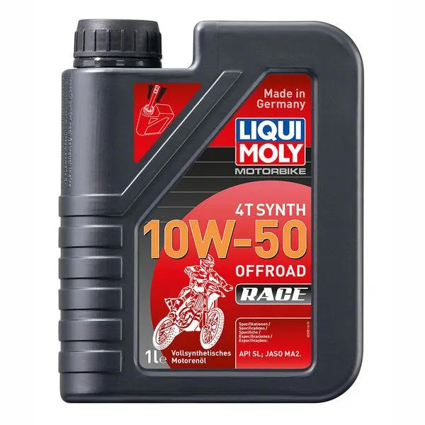 Aceite de Motor Moto 4T 10W50 Off Road Race Liqui Moly