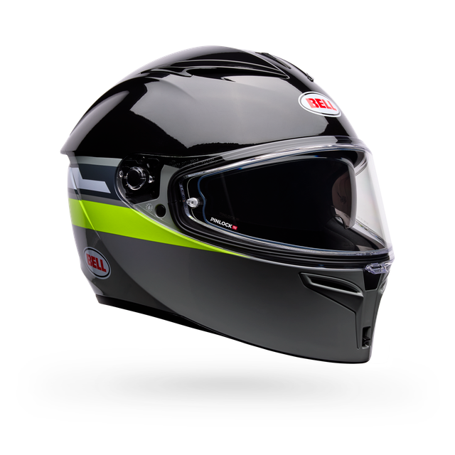 Casco Moto Calle Lithium Motion Gris Certificado QR Bell