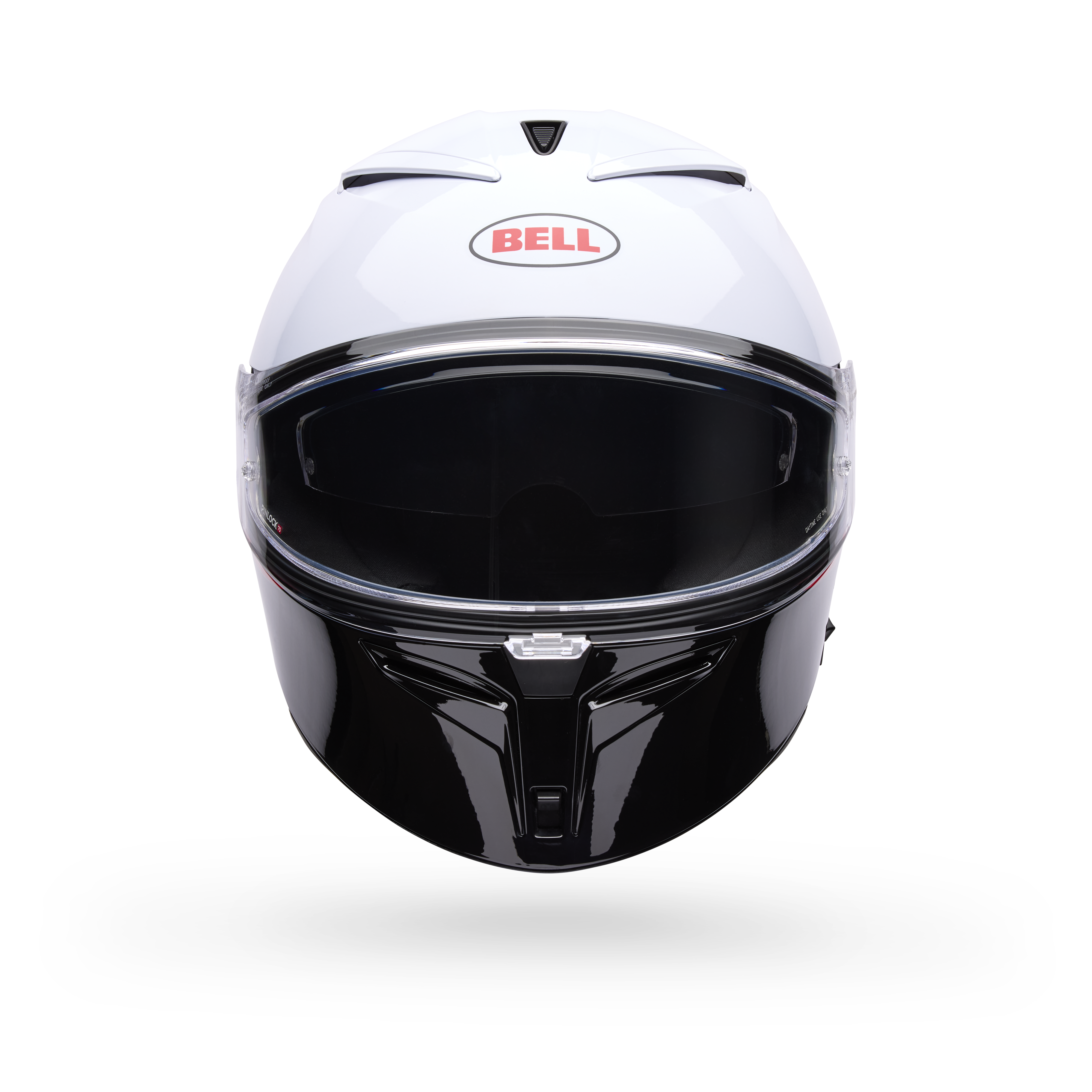 Casco Moto Calle Lithium Motion Blanco/Negro Certificado QR Bell