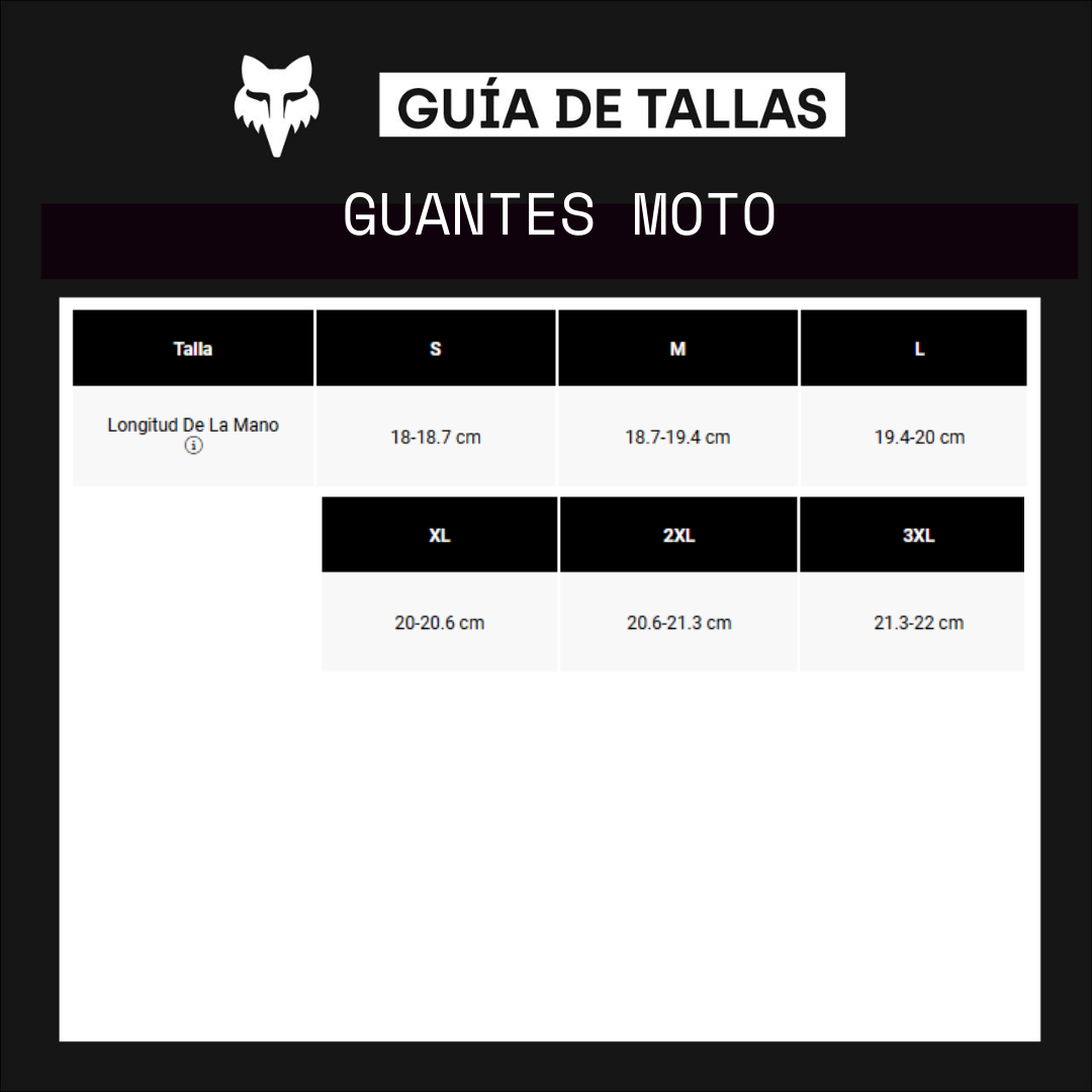 Guantes Moto Bomber LT Cafe Fox