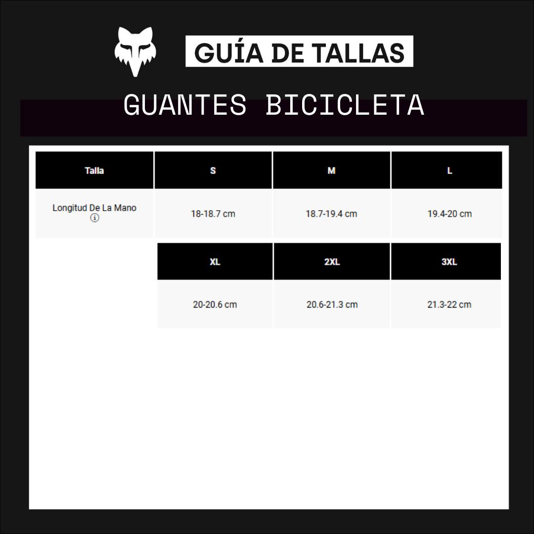 Guantes Bicicleta Flexair Azul Fox