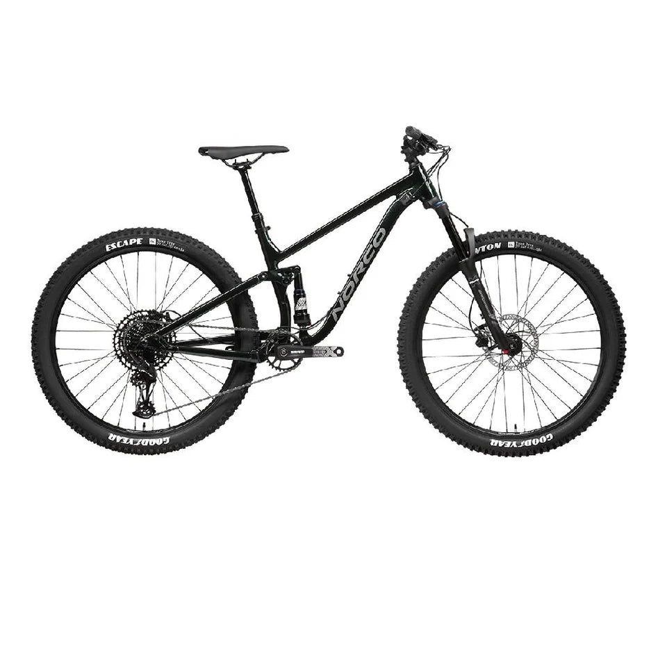 Bicicleta Niño Norco Fluid FS Aro 27.5 Negro