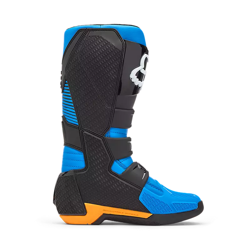 Botas Moto Comp Azul Fox