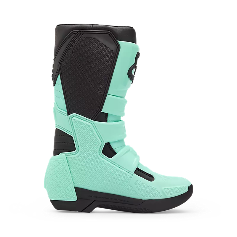 Botas Moto Niño Comp Azul Fox