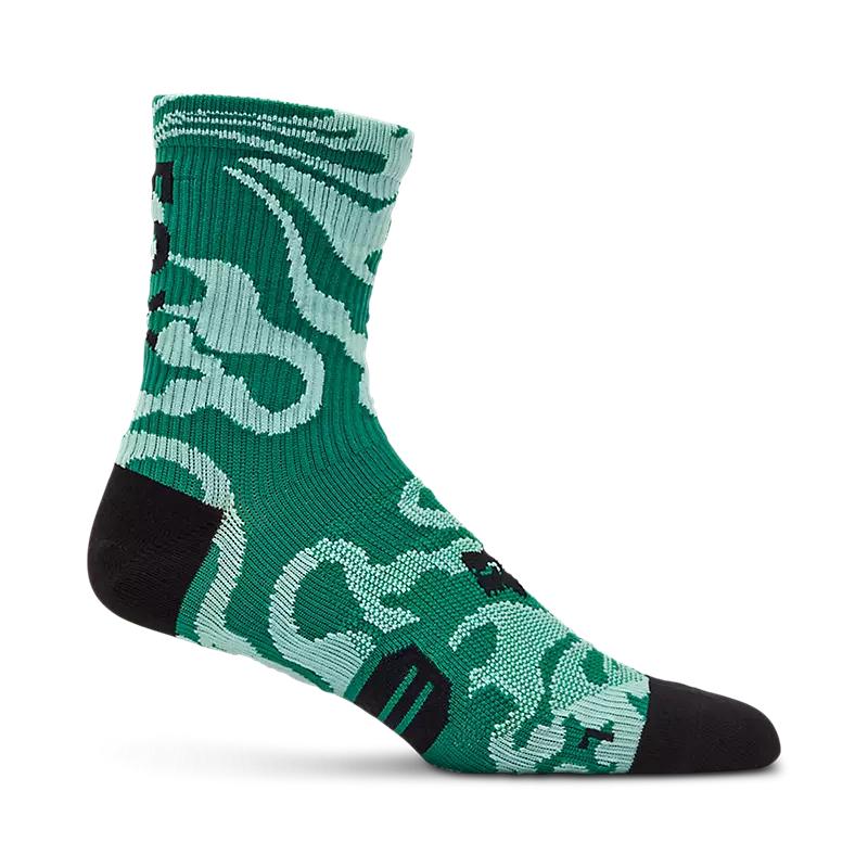 Calcetines Bicicleta Ranger Frequency 6'' (15cm) Verde Fox