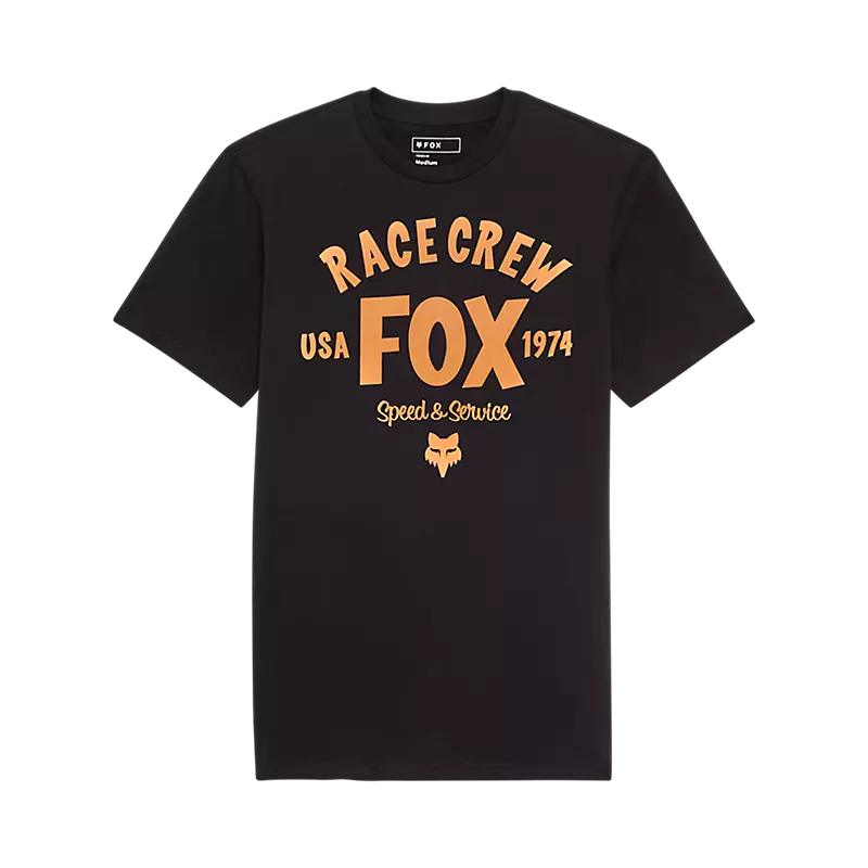 Polera Lifestyle Slogan Premium Negro Fox