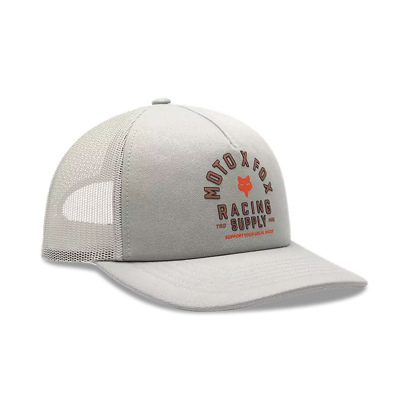 Gorro Jockey Lifestyle Mujer Trucker Local Racer Gris Fox
