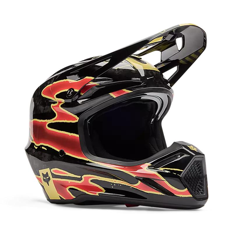 Casco Moto V3 RS Inning Negro Fox