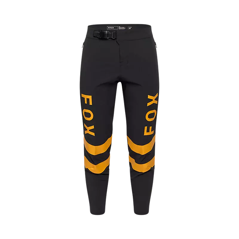 Pantalon Bicicleta Niño Ranger Kairos Negro/Amarillo Fox