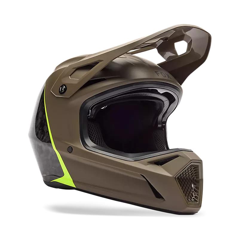Casco Bicicleta New Rampage RS Splice Verde Fox