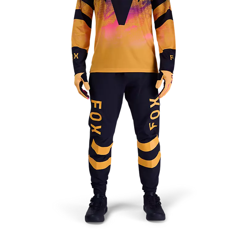 Pantalon Bicicleta Ranger Kairos Negro/Amarillo Fox