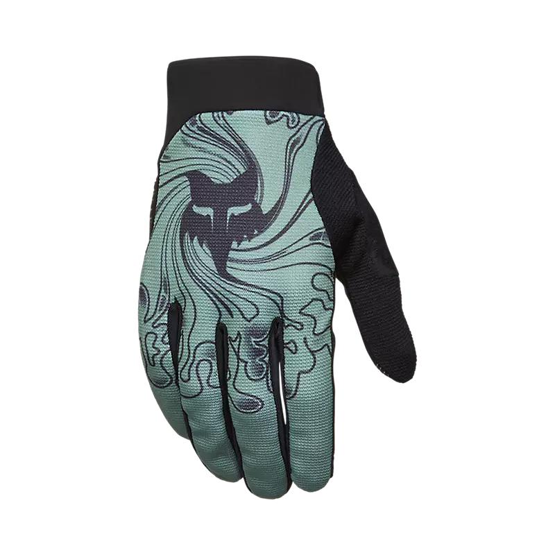 Guantes Bicicleta Ranger Frequency Verde Fox