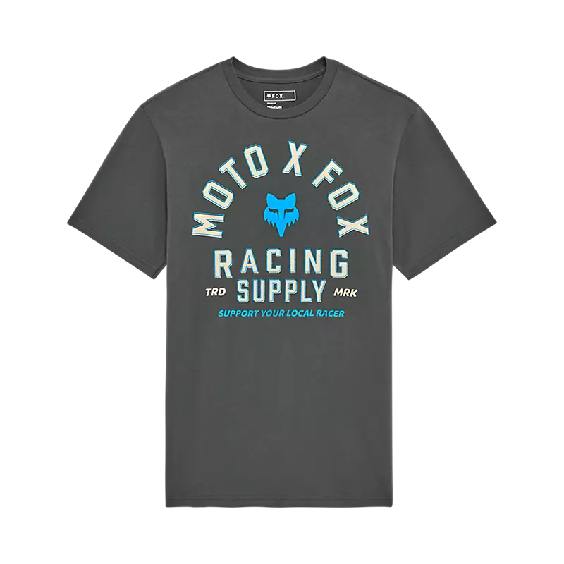 Polera Lifestyle Premium Local Racer Gris Fox
